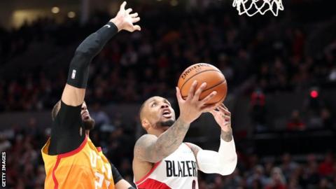 Damian Lillard: Portland Trail Blazers point guard continues scoring streak Damian Lillard: Portland Trail Blazers point guard continues scoring streak