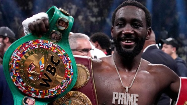 Terence Crawford becomes undisputed welterweight champion with TKO victory over Errol Spence Jr Terence Crawford becomes undisputed welterweight champion with TKO victory over Errol Spence Jr